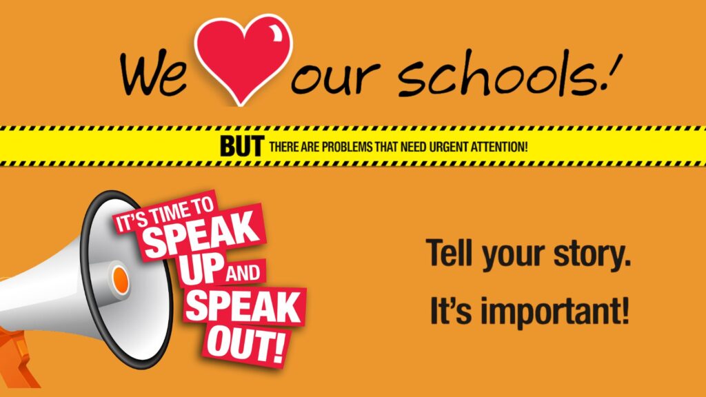 Fund Our Schools campaign banner